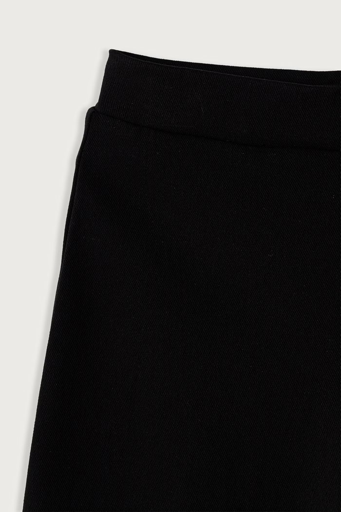 Κοριτσίστικα United Colors of Benetton Παντελόνι wide leg παιδικό με βαμβάκι 46D6CE04C.G.Reproposal μαύρο