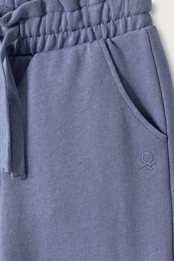 Deklice United Colors of Benetton Trenirka otroška bombažna 3J70GF05I.P.Seasonal vijolična