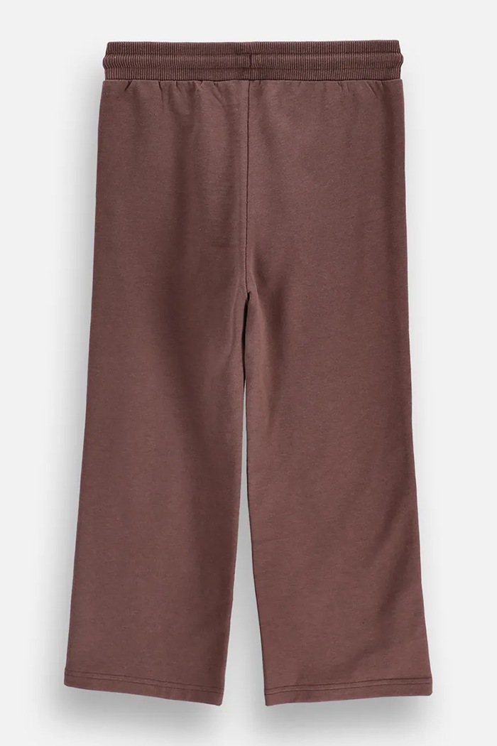 Coccodrillo Pantaloni de trening pentru copii cu bumbac ZC6120101VGA maro AW26