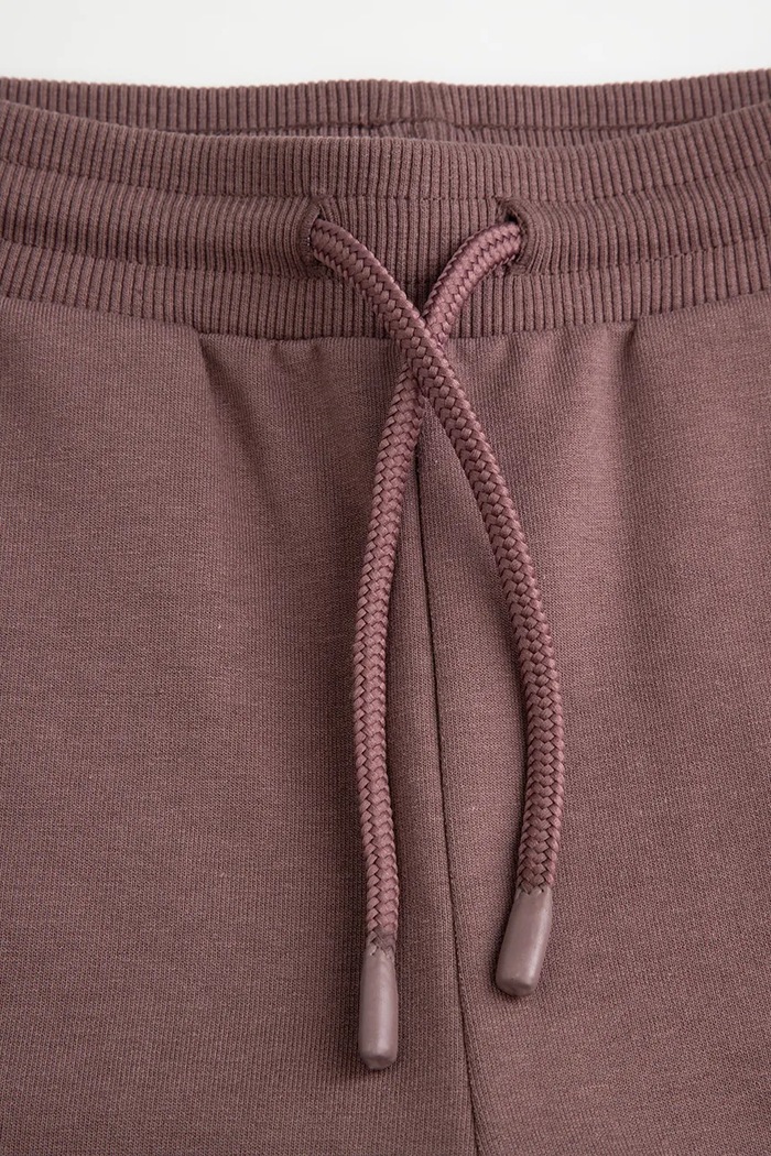 Fete Coccodrillo Pantaloni de trening pentru copii cu bumbac ZC6120101VGA maro
