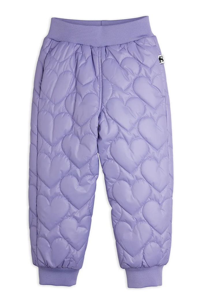 Mini Rodini spodnie dziecięce 26710120 fioletowy AW26