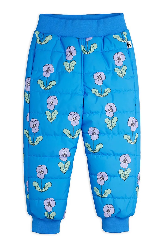 Mini Rodini spodnie dziecięce Violas 26710118 niebieski AW26