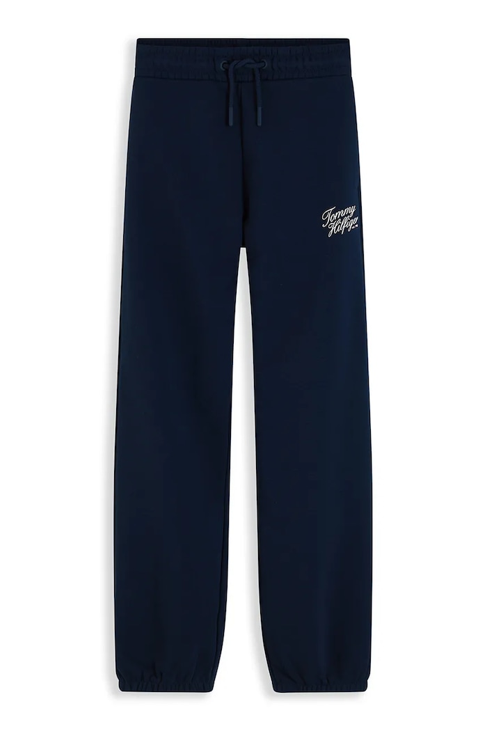 Tommy Hilfiger Spodnie dresowe damskie z bawełną KG0KG09581.104.122.9BY2 granatowy AW26