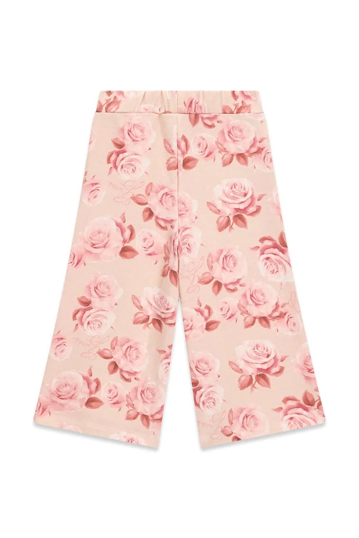 Guess Spodnie joggery dziecięce bawełniane K6BB01.K5883.9BY2 różowy AW26