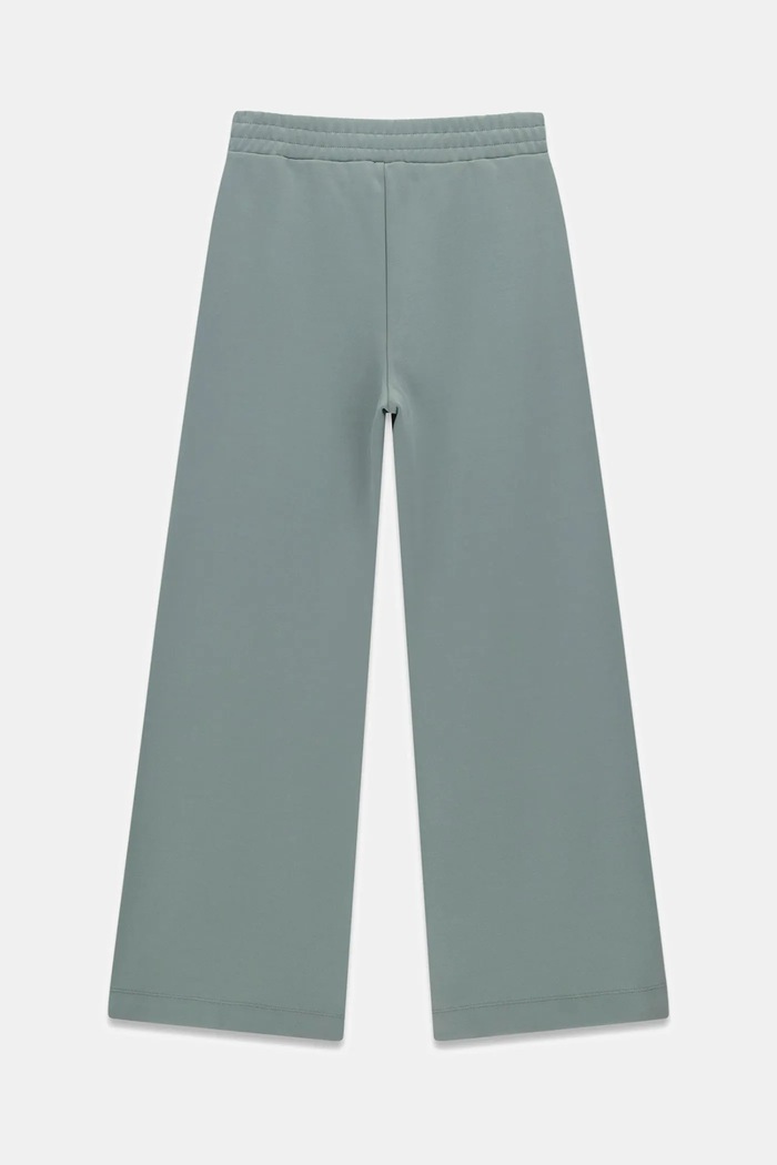 Guess Spodnie wide leg dziecięce z wiskozą J6BB16.K7269.9BY2 turkusowy AW26
