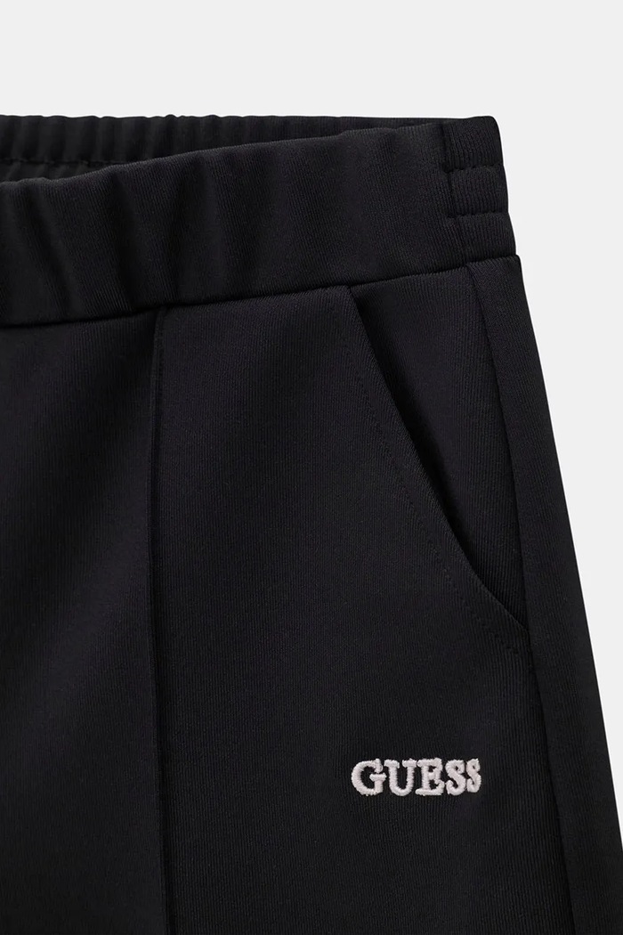 Dziewczynka Guess Spodnie wide leg dziecięce z wiskozą J6BB16.K7269.9BY2 czarny