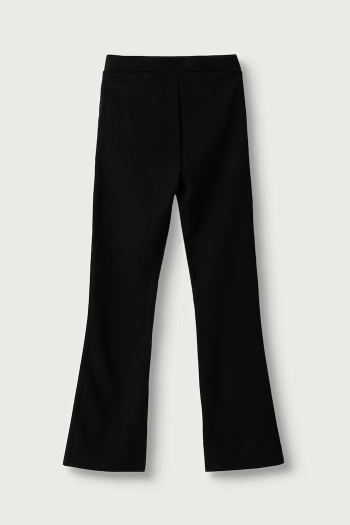 Guess Spodnie dzwony dziecięce z wiskozą J6BB12.K5885.9BY2 czarny AW26