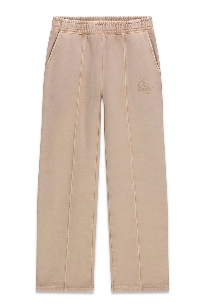 Guess Spodnie dresowe dziecięce bawełniane szary J6BB05.K5878.9BY2
