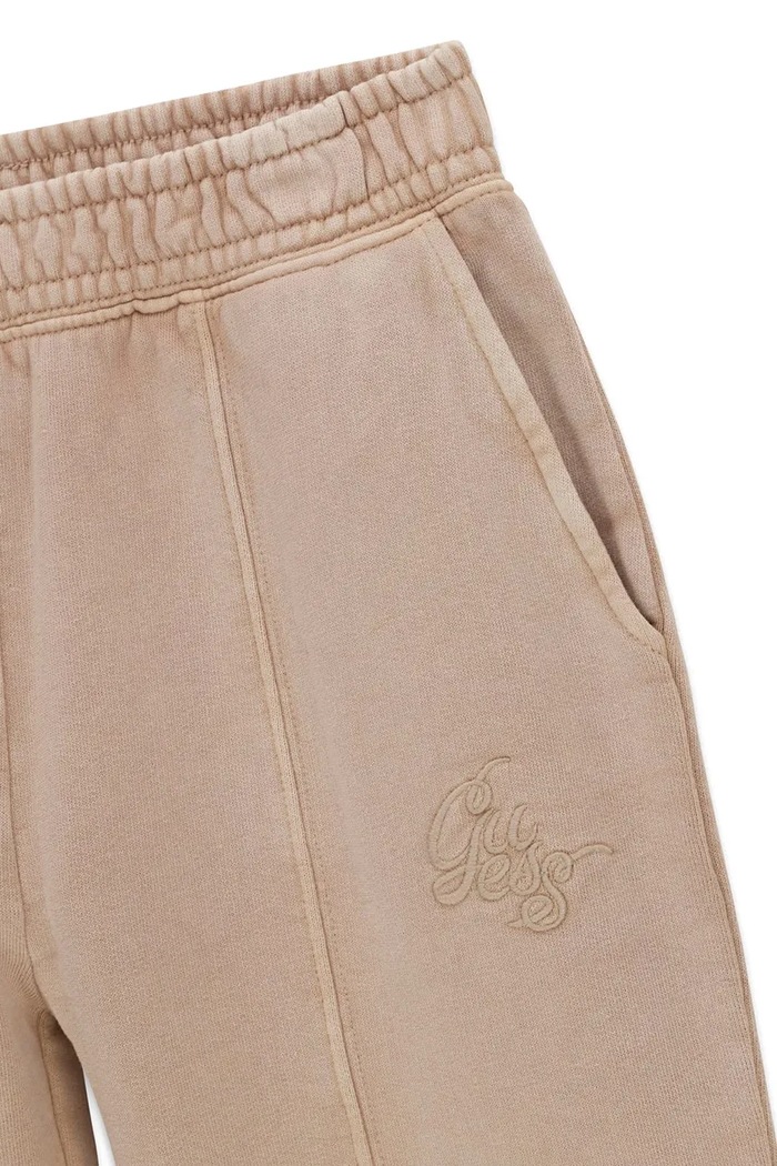 Dziewczynka Guess Spodnie dresowe dziecięce bawełniane J6BB05.K5878.9BY2 szary