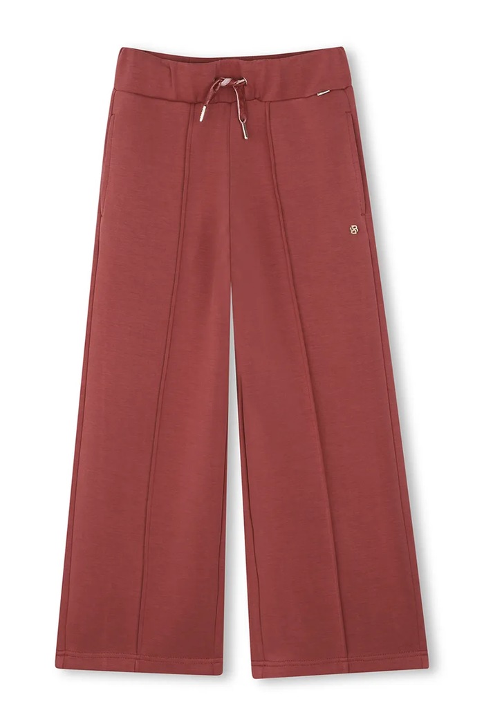 BOSS Spodnie dresowe dziecięce J53452.114.150 czerwony AW26