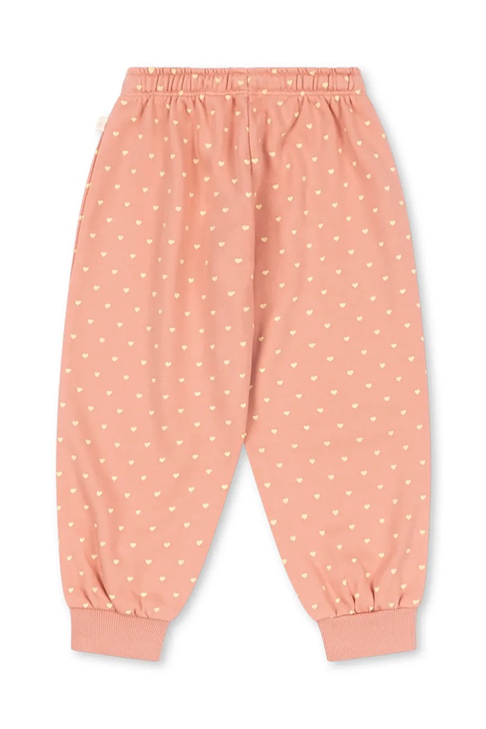 Konges Sløjd Jogger hlače za djecu s pamukom SPOTTY SWEAT PANTS GOTS KS106252.9BY2 roza AW26