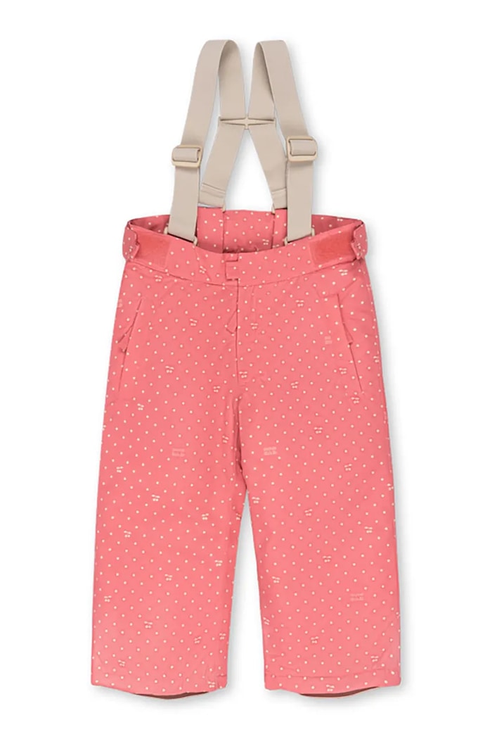 Konges Sløjd Kalhoty dětské MISMOU SNOW PANTS růžová KS105743.G.9BY2
