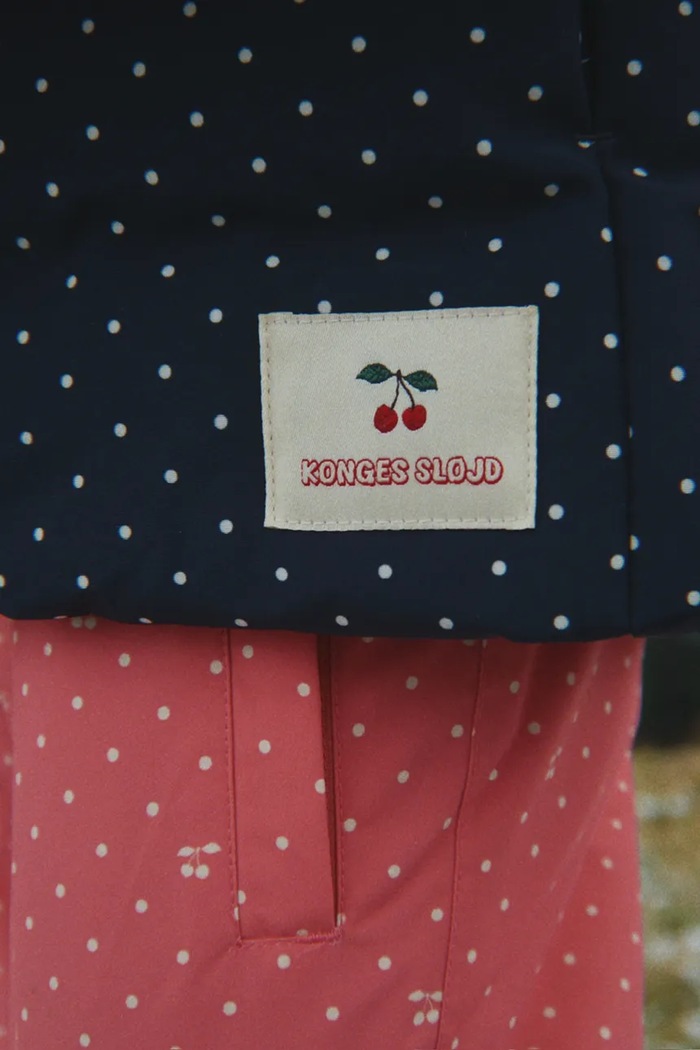 Dziewczynka Konges Sløjd Spodnie dziecięce MISMOU SNOW PANTS KS105743.G.9BY2 różowy