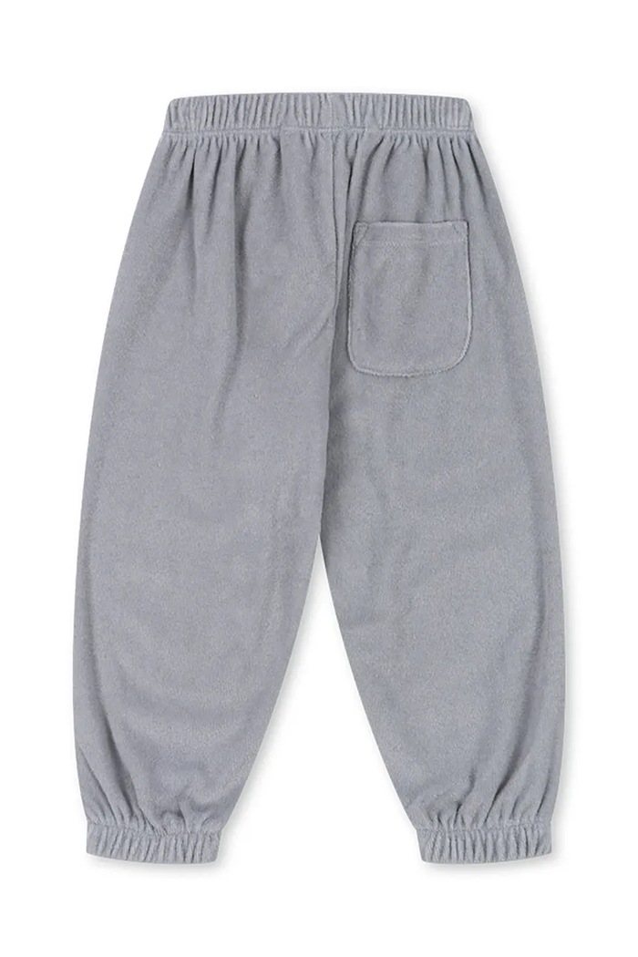 Konges Sløjd spodnie dresowe dziecięce z bawełną ITTY SWEATPANTS GOTS KS107614.9BY2 niebieski AW26