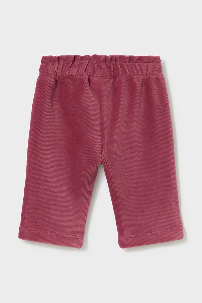 Mayoral Newborn pantaloni pentru bebeluși cu bumbac 2509.2N.Newborn.9BY2 roz AW26