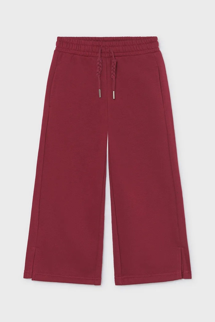 Mayoral nohavice wide leg detské červená 4518.6A.Mini.9BY2