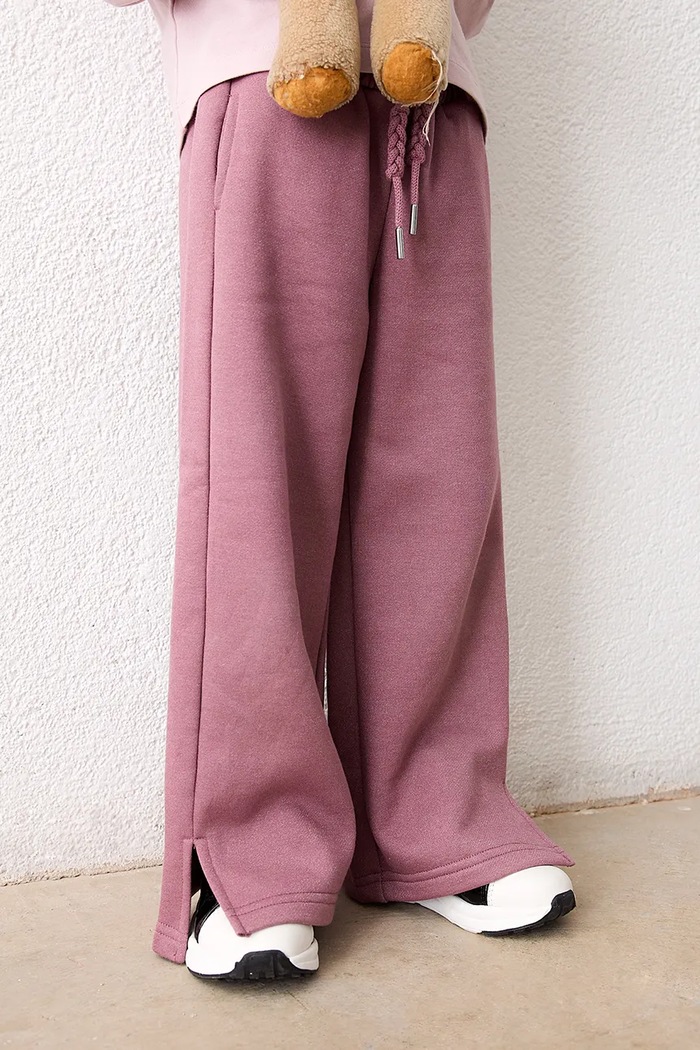 Nohavice wide leg detské Mayoral fialová 4518.6A.Mini.9BY2