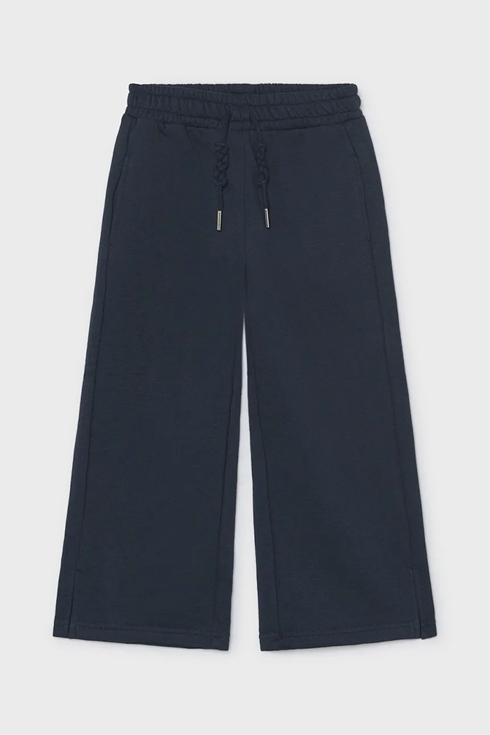 Mayoral штани wide leg дитячі темно-синій 4518.6A.Mini.9BY2