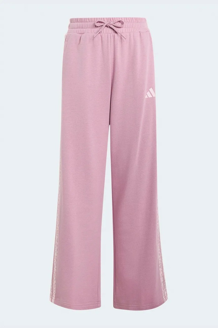 adidas Παντελόνι επίσημο παιδικό με βαμβάκι KC7197 μωβ AW26