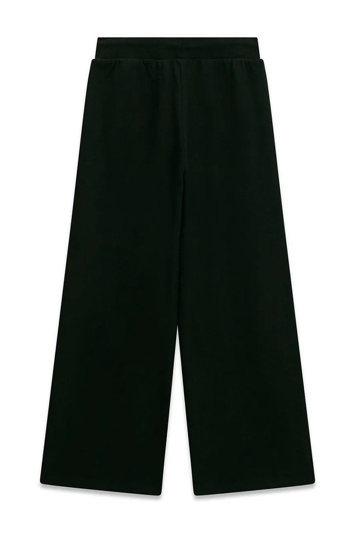 Guess pantaloni wide leg pentru copii, din bumbac J6YB15.K3935.9BY2 negru AW26