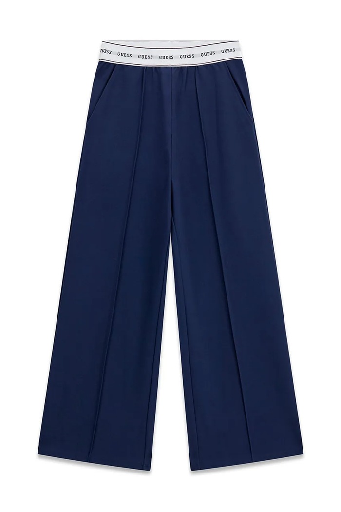 Guess spodnie dresowe dziecięce granatowy J6YB14.K3934.9BY2
