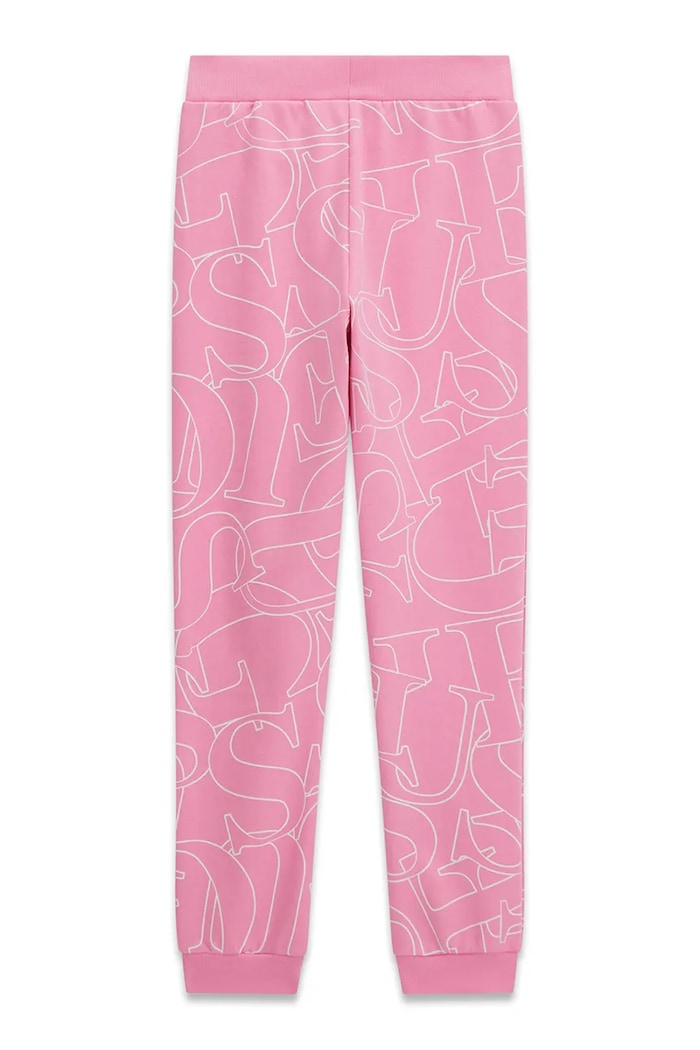 Guess teplákové nohavice detské bavlnené J6YB03.K3924.9BY2 ružová AW26