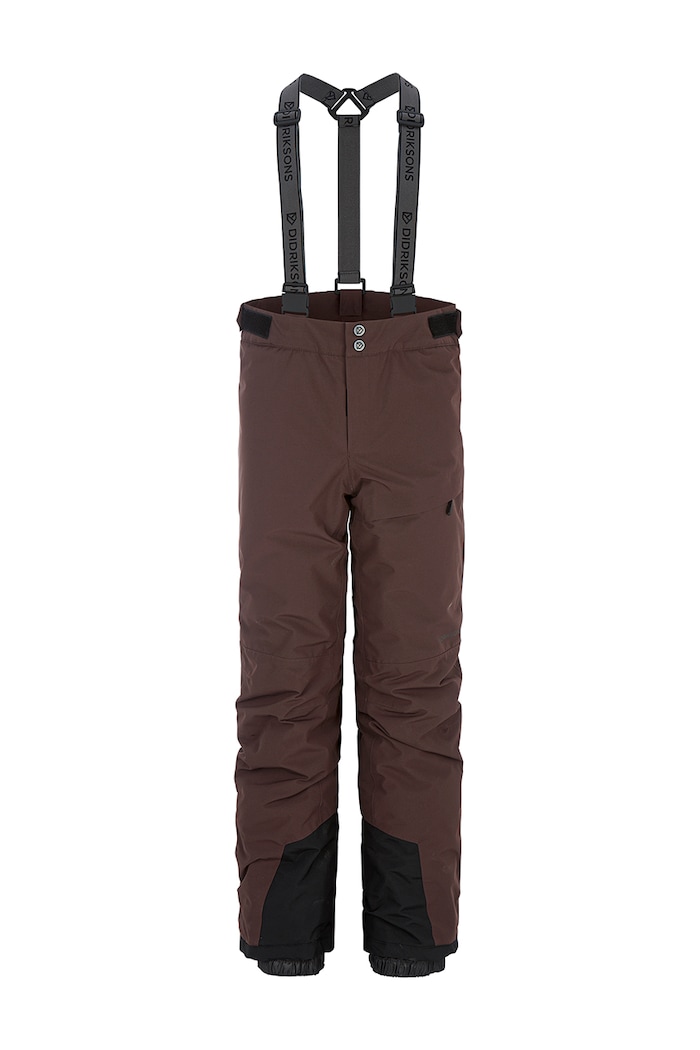 Didriksons Spodnie narciarskie dziecięce DACIT KIDS PANTS 505458 brązowy AW26