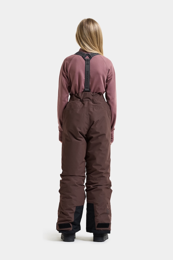 Spodnie narciarskie dziecięce DACIT KIDS PANTS Didriksons 505458 brązowy