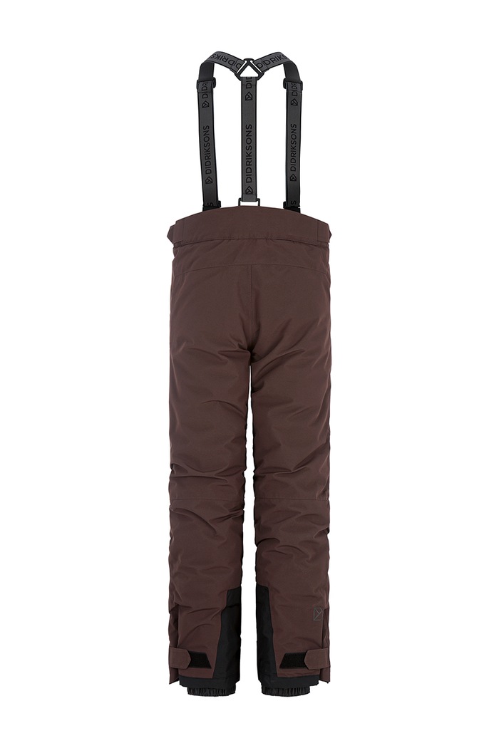 Chłopiec Didriksons Spodnie narciarskie dziecięce DACIT KIDS PANTS 505458 brązowy