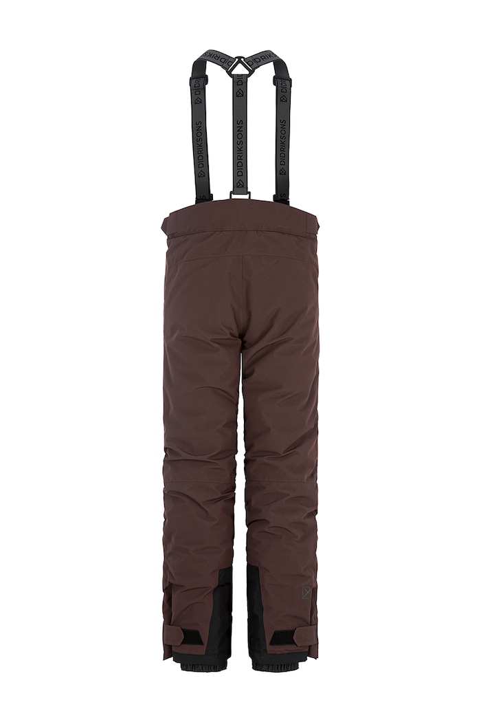 Chłopiec Didriksons Spodnie narciarskie dziecięce DACIT KIDS PANTS 505458 brązowy