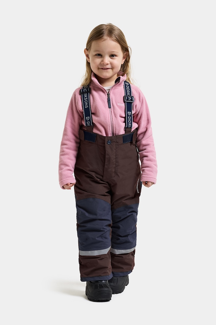 Didriksons Spodnie narciarskie dziecięce IDRE KIDS PANTS 7 brązowy 506295