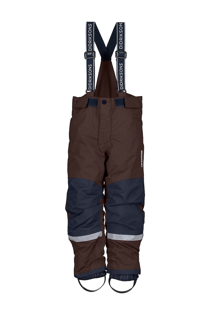 Didriksons Spodnie narciarskie dziecięce IDRE KIDS PANTS 7 506295 brązowy AW26