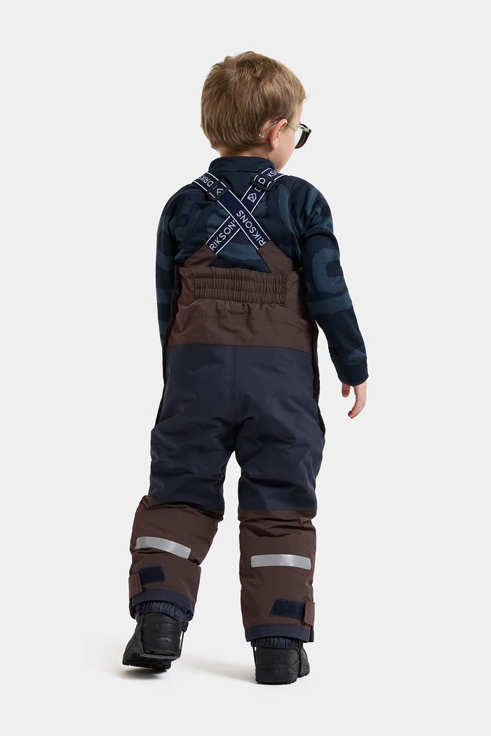 Spodnie narciarskie dziecięce BJÄRVEN K BIB PANT 3 Didriksons 506299 brązowy