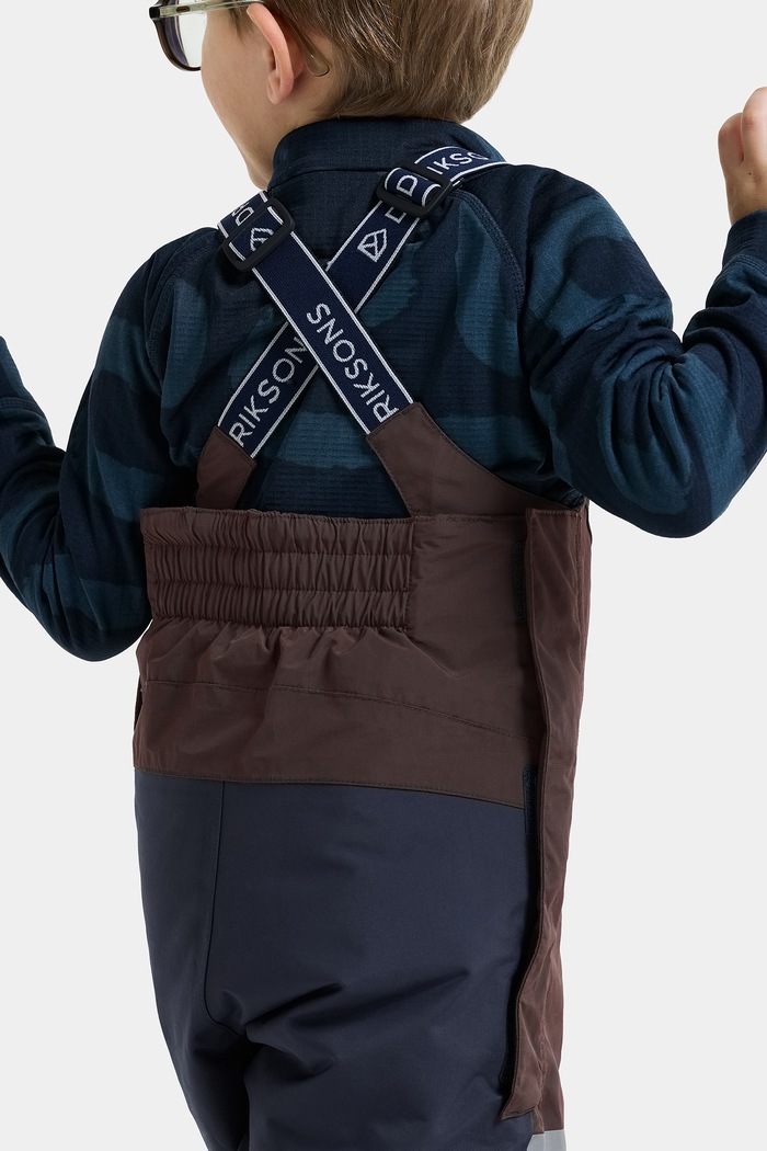 Spodnie narciarskie dziecięce BJÄRVEN K BIB PANT 3 Didriksons brązowy 506299