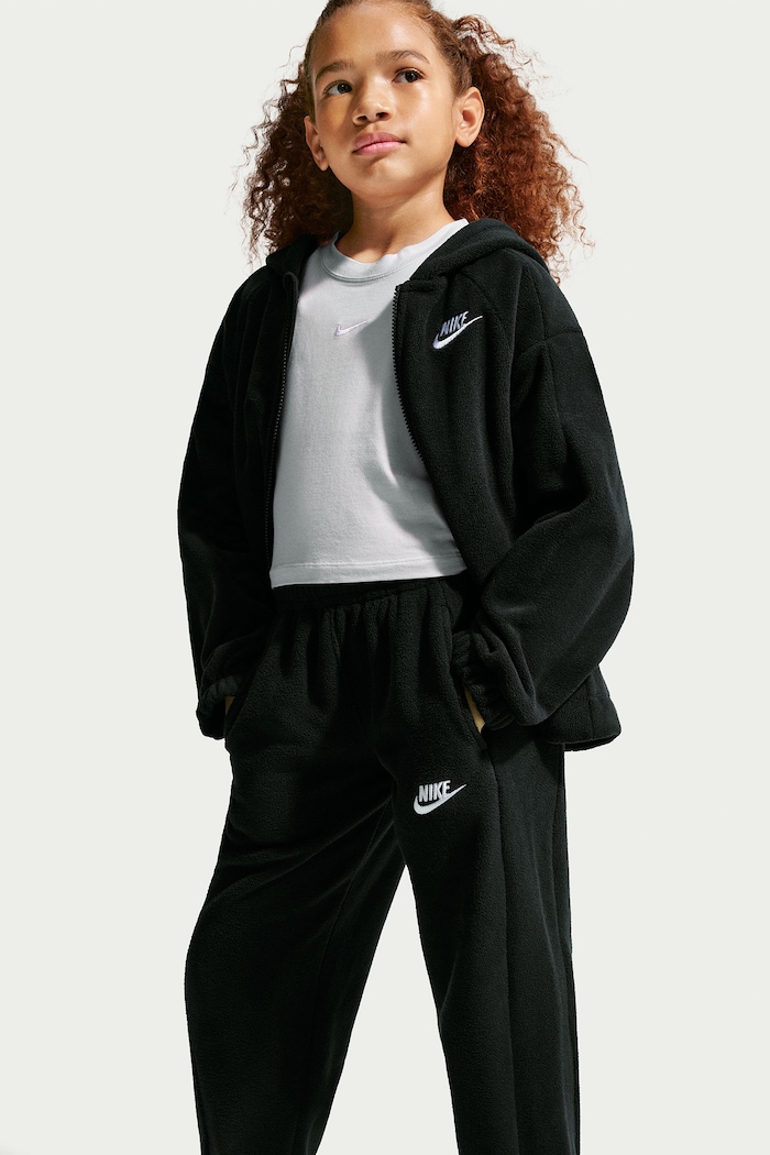 Chłopiec Nike Spodnie dresowe dziecięce Nike Club Fleece IM4555 czarny