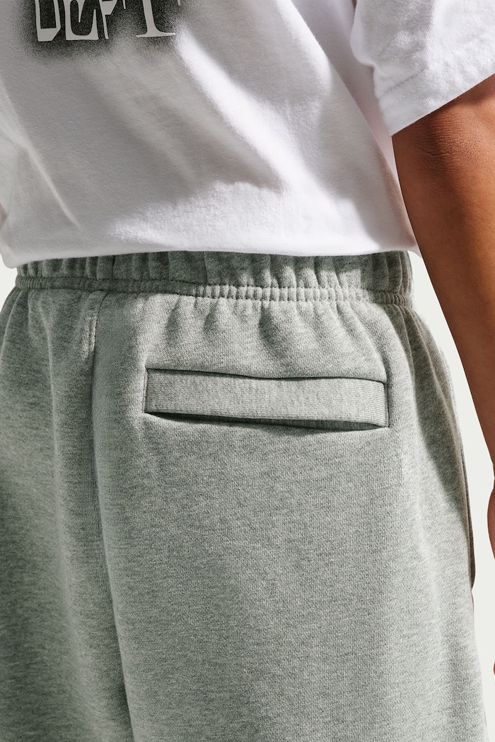 Spodnie dresowe dziecięce z bawełną Nike Solo Swoosh Nike szary IZ5350