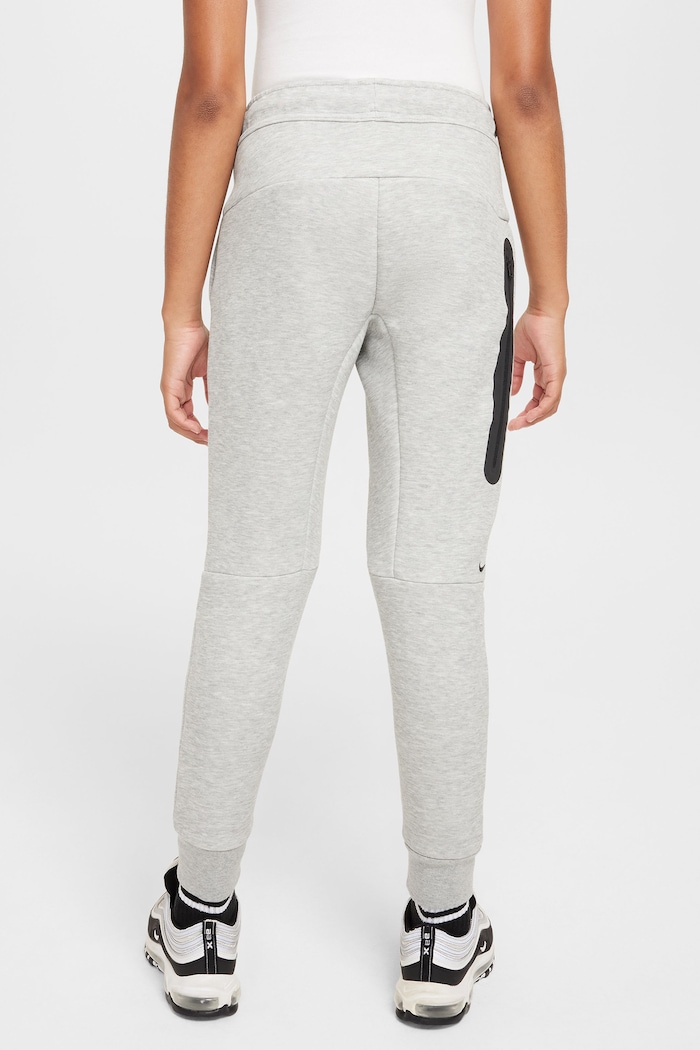 Chłopiec Nike Spodnie dresowe dziecięce Nike Sportswear Tech Fleece HV5869 szary