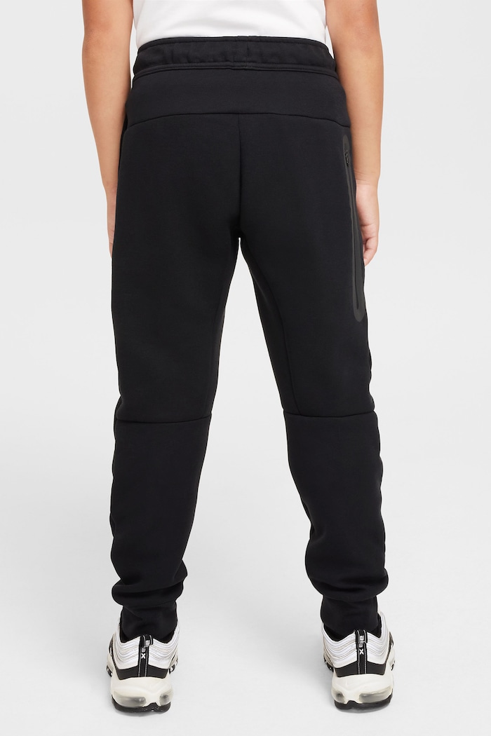 Chłopiec Nike Spodnie dresowe dziecięce Nike Sportswear Tech Fleece HV5869 czarny