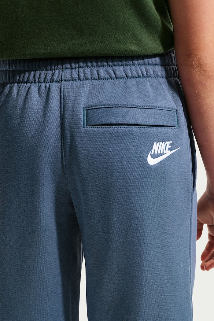 Chłopiec Nike Spodnie dresowe dziecięce z bawełną Nike Sportswear Club Fleece IW6285 niebieski