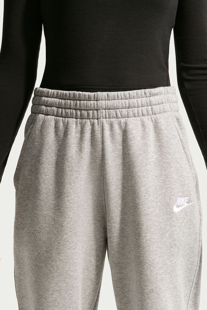 Spodnie dresowe dziecięce z bawełną Nike Sportswear Club Fleece Nike szary IQ6116