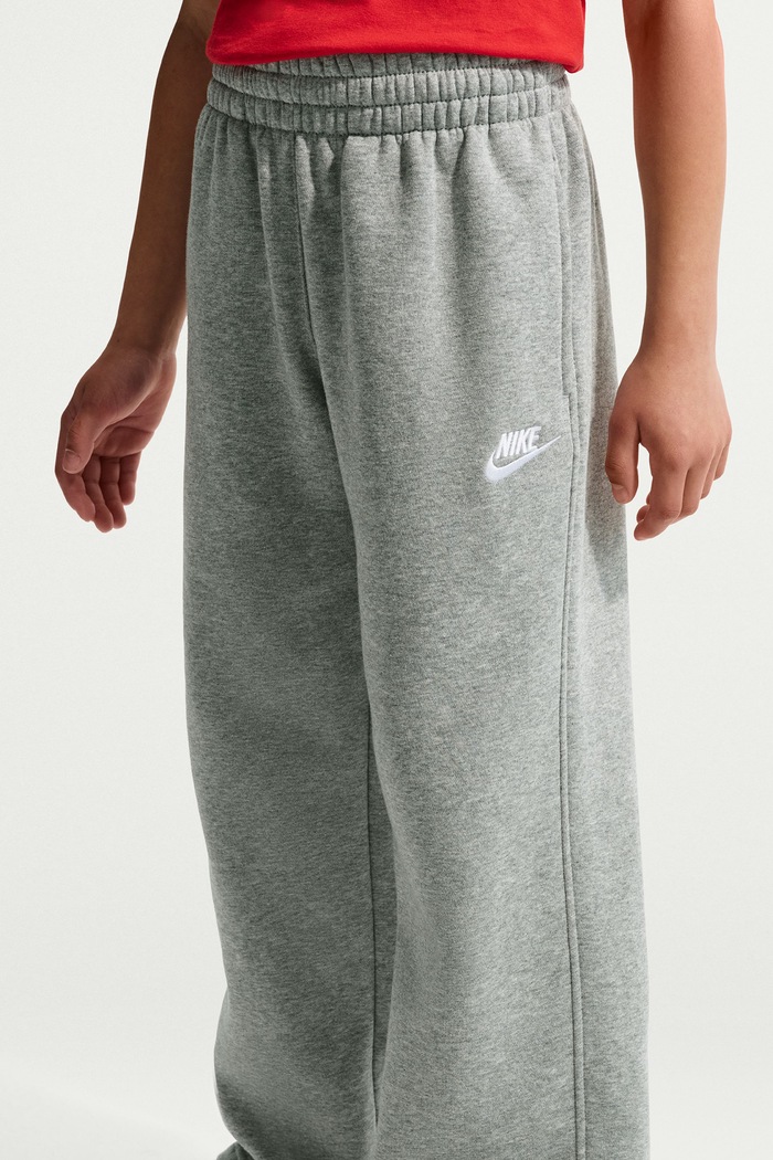 Spodnie dresowe dziecięce z bawełną Nike Sportswear Nike IM5095 szary