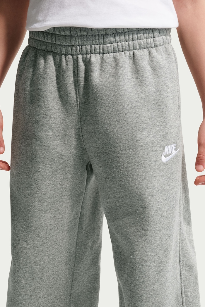 Spodnie dresowe dziecięce z bawełną Nike Sportswear Nike szary IM5095