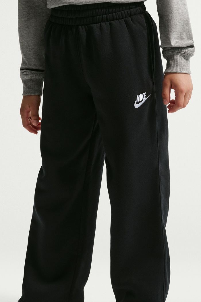 Chłopiec Nike Spodnie dresowe dziecięce z bawełną Nike Sportswear IM5095 czarny
