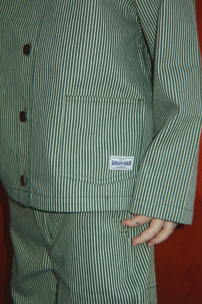 Konges Sløjd Spodnie dziecięce bawełniane LUC PANTS GOTS KS106527.9BY2