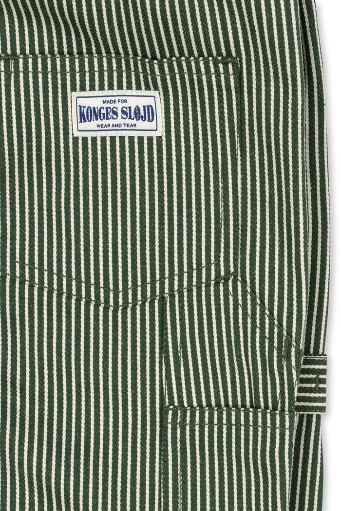Spodnie dziecięce bawełniane LUC PANTS GOTS Konges Sløjd KS106527.9BY2 zielony