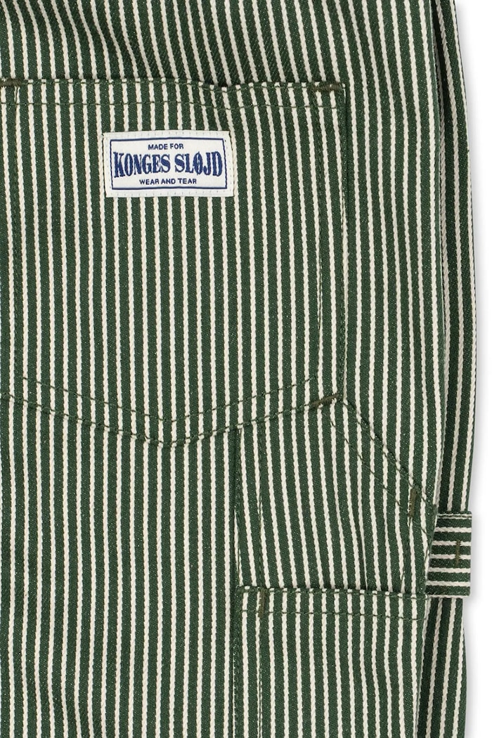 Spodnie dziecięce bawełniane LUC PANTS GOTS Konges Sløjd KS106527.9BY2 zielony