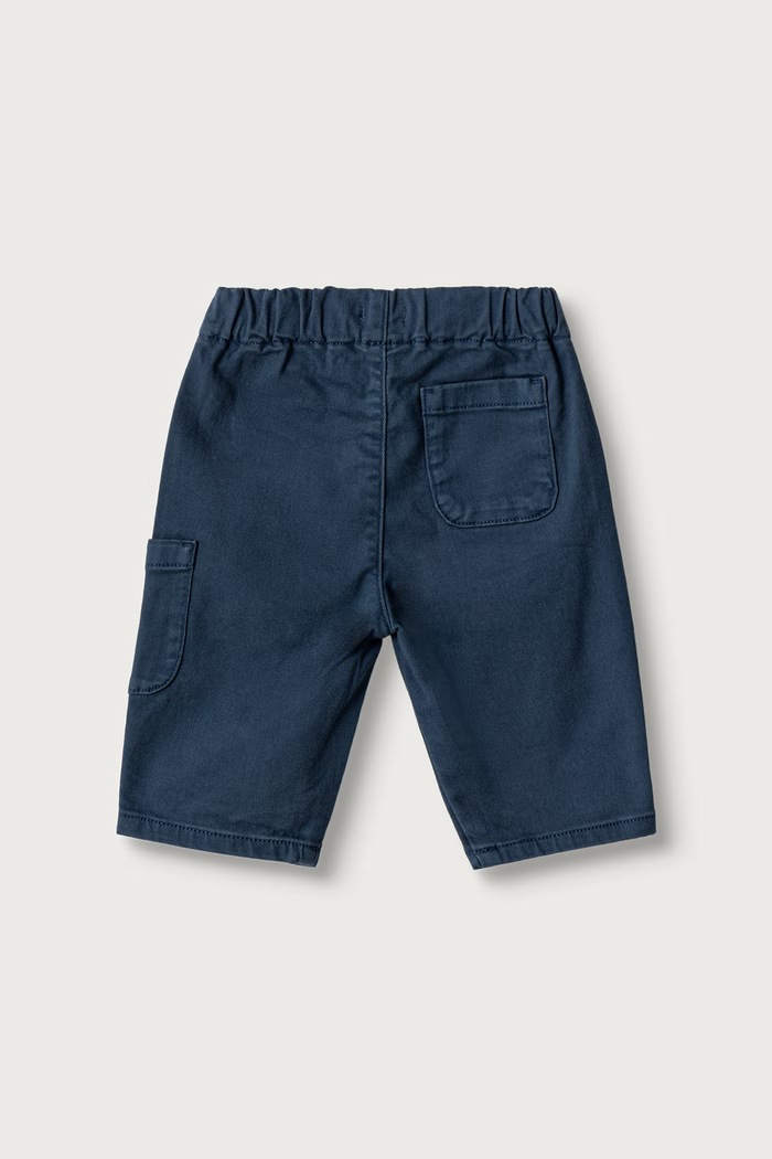United Colors of Benetton Niemowlęce bawełniane z elastanem 46ZDAF01Z.W.Seasonal granatowy AW26