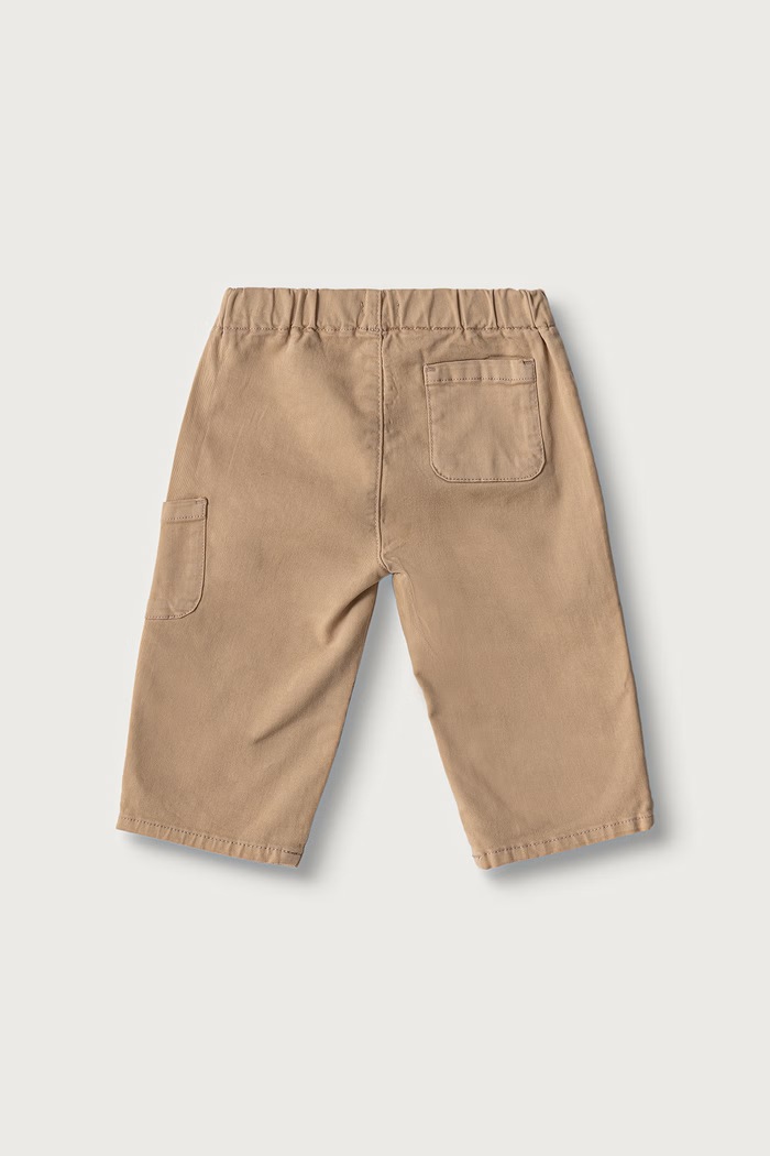 United Colors of Benetton Niemowlęce bawełniane z elastanem 46ZDAF01Z.W.Seasonal beżowy AW26