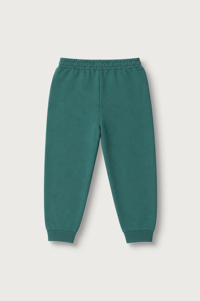 United Colors of Benetton Spodnie dresowe dziecięce bawełniane 3J70GF05J.P.Seasonal turkusowy AW26