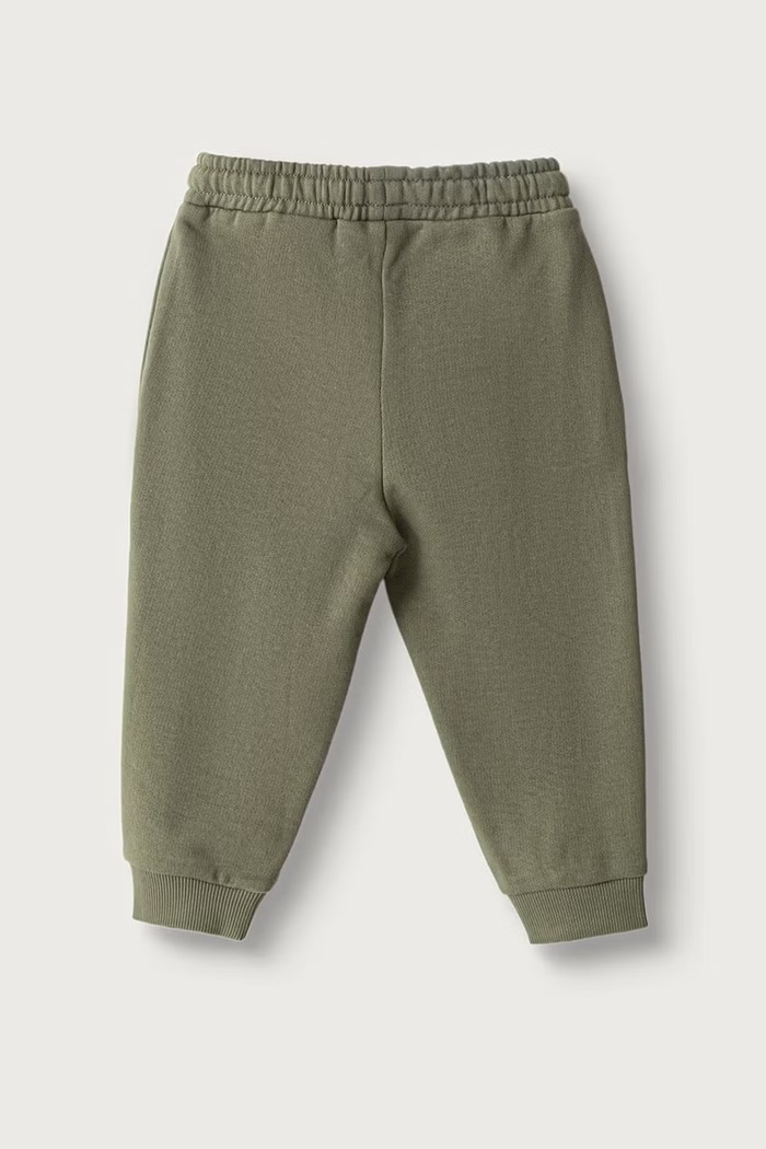 United Colors of Benetton Spodnie dresowe dziecięce bawełniane 3J70GF05J.P.Seasonal zielony AW26